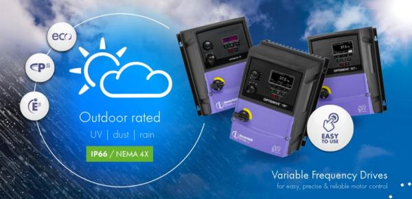 IP66 Outdoor Rated Variable Frequency Drives
