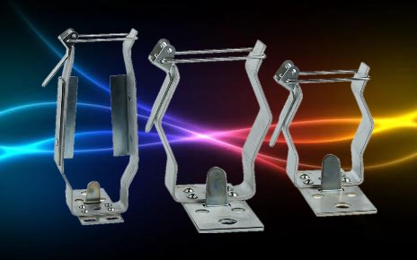 Contact bases for high-voltage fuses